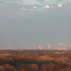 Chicago Skyline as seen from MFF Hotel